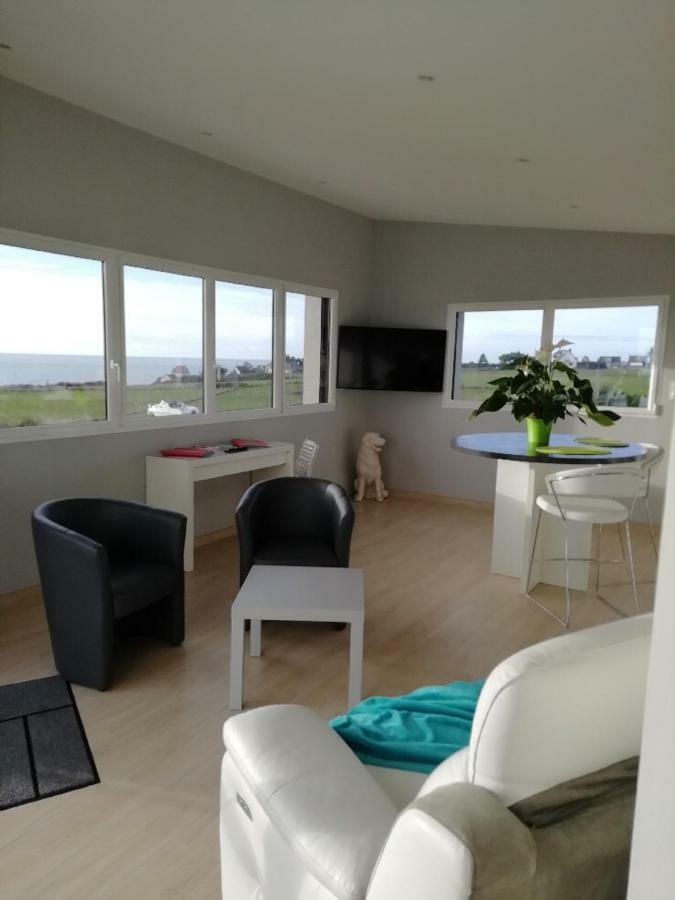 Les Balcons De Saint Pair Apartment Bagian luar foto