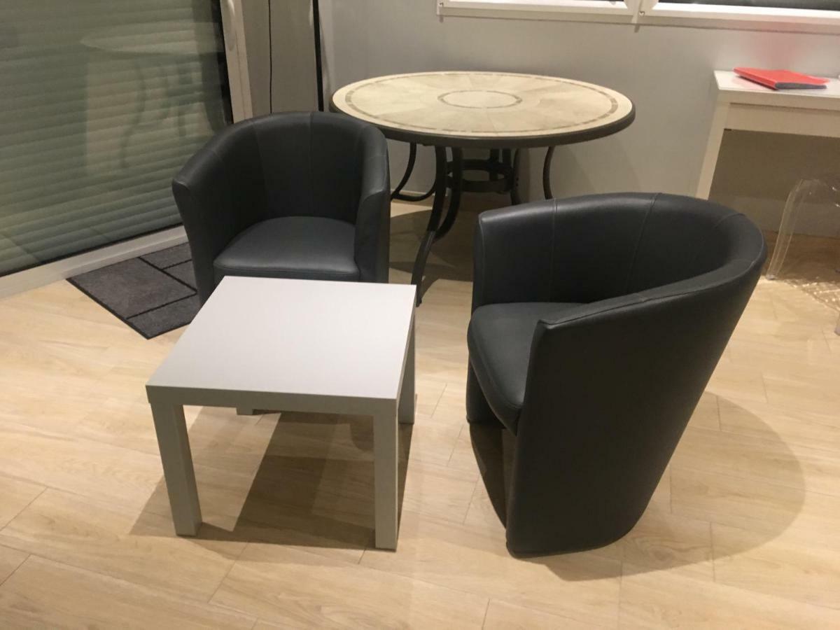 Les Balcons De Saint Pair Apartment Bagian luar foto